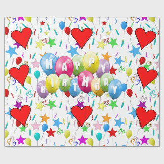 Happy Birthday! Wrapping Paper