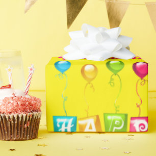 HAPPY BIRTHDAY WRAPPING PAPER