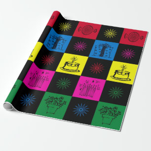 Happy Birthday Wrapping Paper