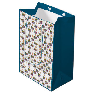 Happy Birthday wrapping paper Medium Gift Bag
