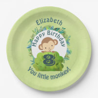 Happy Birthday You Little Monkey Personalised