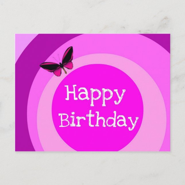 Happy Birthdayby Kelassa Postcard (Front)