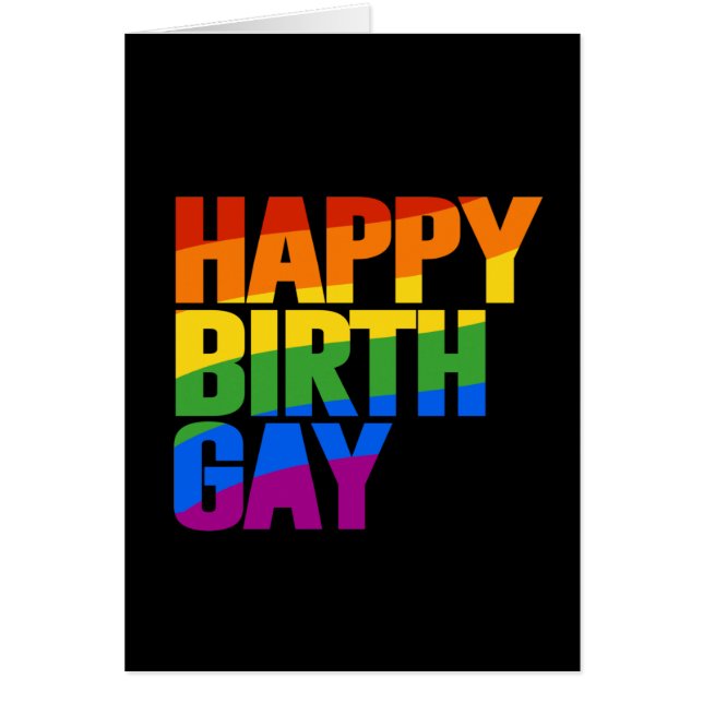 Happy Birthgay (Front)