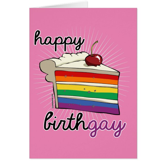 Happy Birthgay (Front)