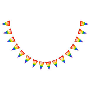 Happy Birthgay Bunting