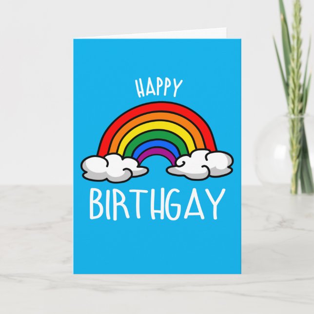 Happy Birthgay Card (Front)