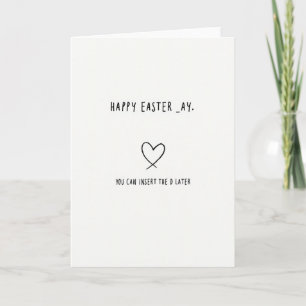 Happy Blank You Card