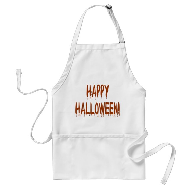 Happy Bloody Halloween Standard Apron (Front)