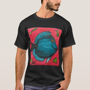 Happy Blue Fish T-Shirt