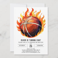 Happy Boho Net Basketball Birthday
