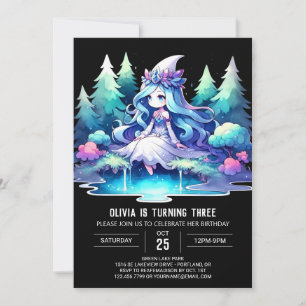 Happy Boho Princess Birthday Invitation