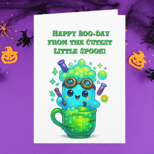 Happy Boo Day Cute Ghost photo Halloween cards