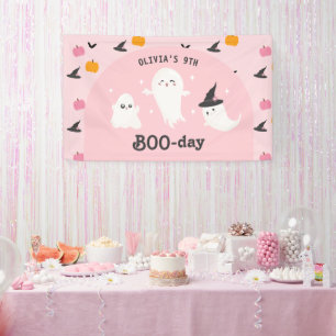 Happy Boo Day Spooky BOO Day Celebration Banner