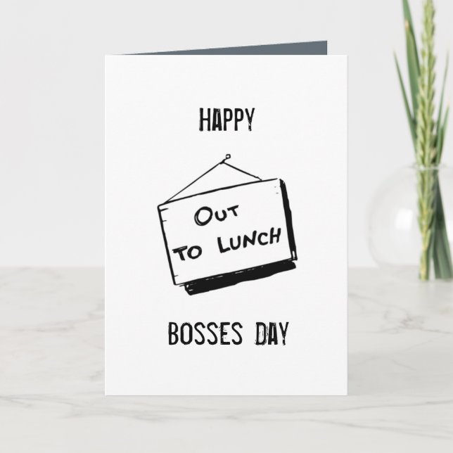 happy bosses day card (Front)