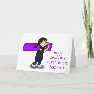 Happy Boss's Day to the coolest boss ever Card