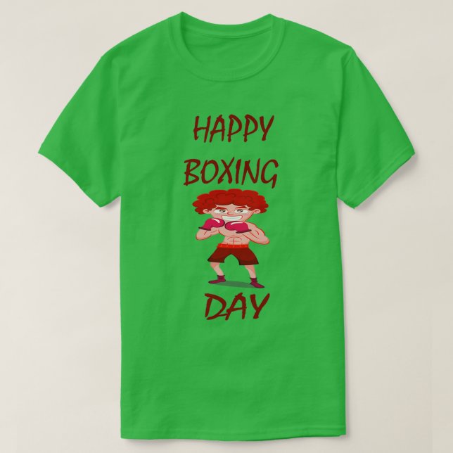 Happy Boxing Day T-Shirt (Design Front)