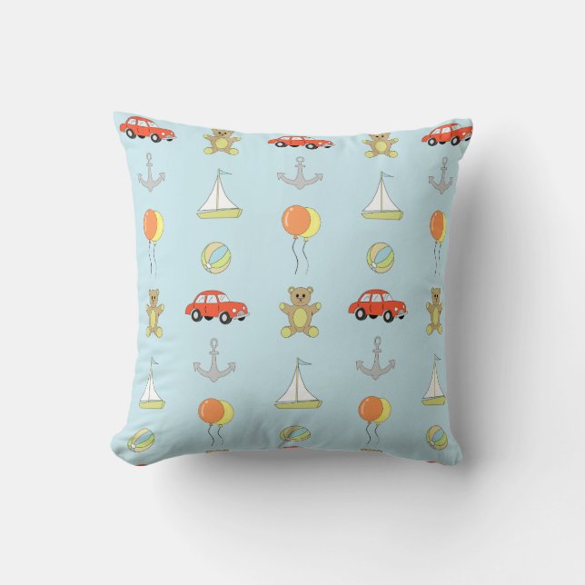 Happy boy cushion (Front)