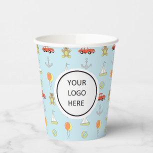 Happy boy paper cups