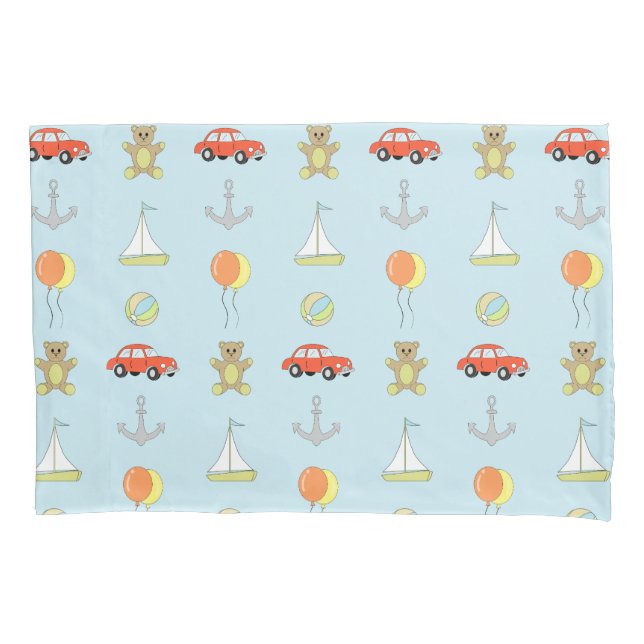 Happy boy pillowcase (Front)