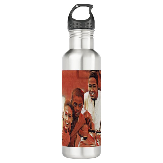 Happy boys 710 ml water bottle (Front)