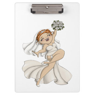 Happy Bride 03 Clipboard