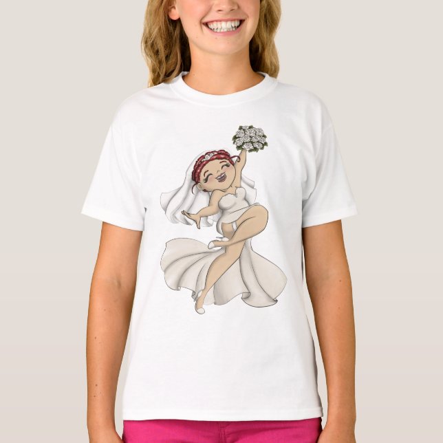 Happy Bride 04 T-Shirt (Front)