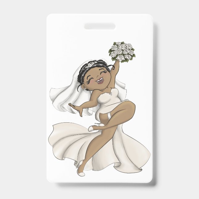 Happy Bride 11 ID Badge (Front)