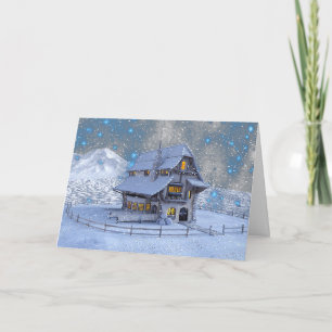 Happy & Bright Christmas Greeting Card