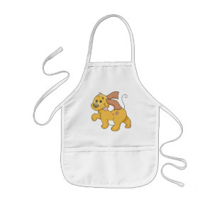 Happy Brown Dog Tshirts and Gifts Kids Apron