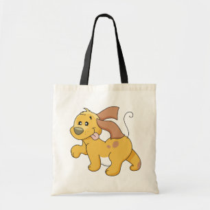 Happy Brown Dog Tshirts and Gifts Tote Bag