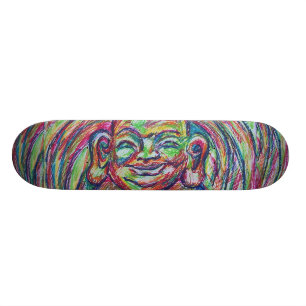 Happy Buddha Board Skateboard