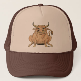 Happy Bull Trucker Hat
