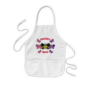 Happy Butterflies Children's Apron