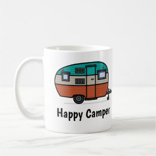 Happy Camper, add text, Coffee Mug