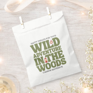 Happy Camper Adventure Birthday Favour Bags