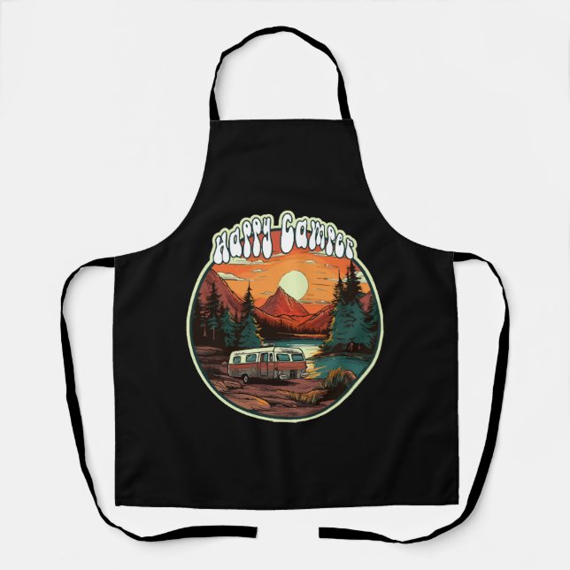 Happy Camper Apron (Front)