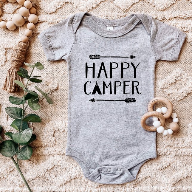 Happy Camper Baby Bodysuit (Creator Uploaded)