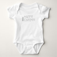 happy camper. Baby Bodysuits & One-Pieces