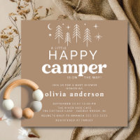 Happy Camper Baby Shower Invitation