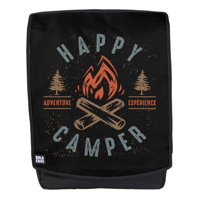 Happy Camper Backpack (Front)