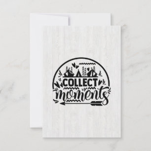 Happy Camper Collect Moments Thank You Card