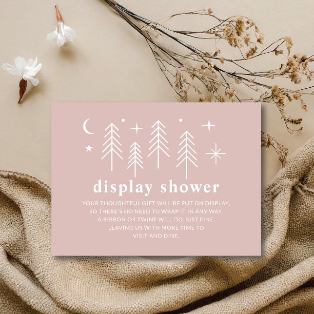 Happy Camper Display Shower Enclosure Card (Creator Uploaded)