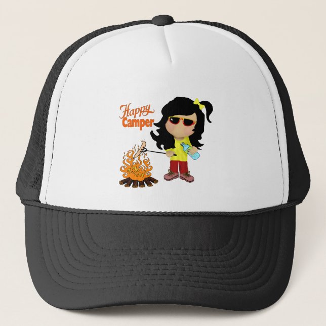 happy camper hat (Front)
