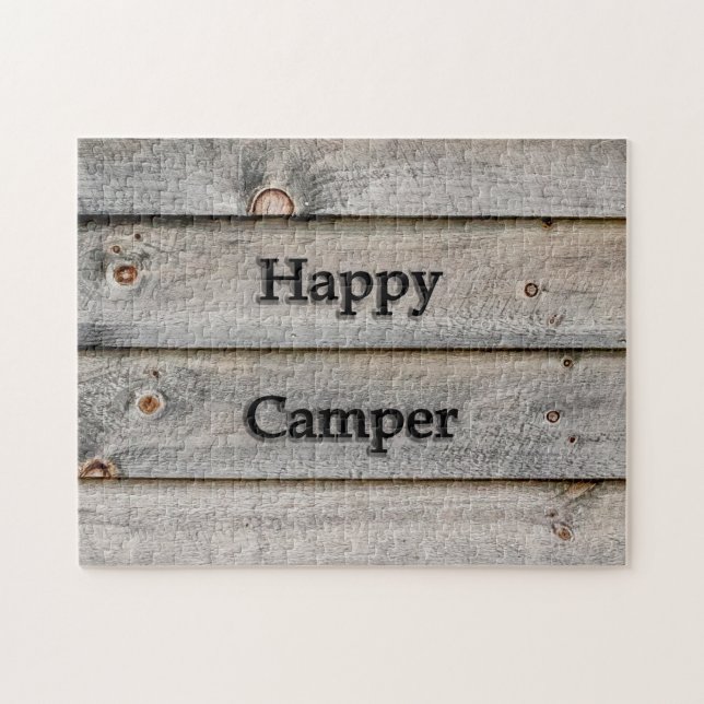 Happy Camper Jigsaw Puzzle (Horizontal)