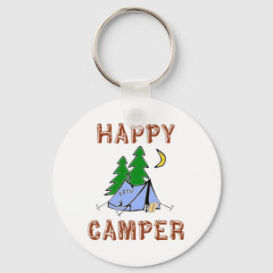 HAPPY CAMPER KEY RING