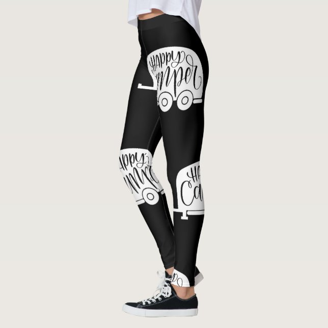 ***HAPPY CAMPER*** LEGGINGS (Left)