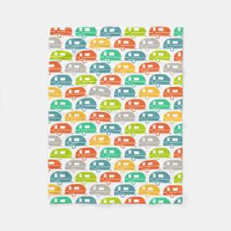 Happy Camper | Modern Camper Blanket Brights