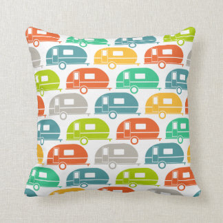 Happy Camper | Modern Camper Decor Brights 2 Cushion