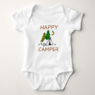 Happy Camper Outdoors Baby Bodysuit
