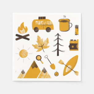 Happy Camper Party Napkins
